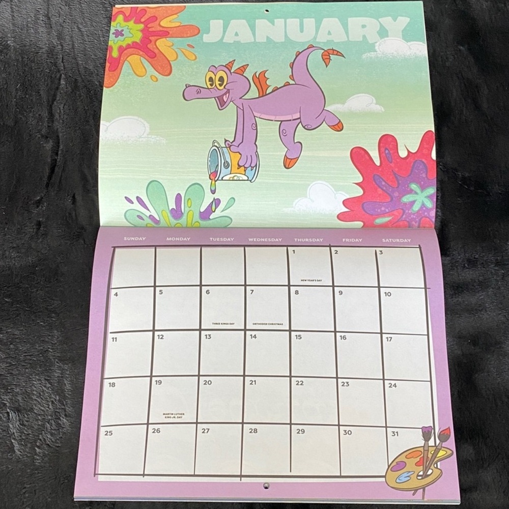 Disney World Annual Passholder calendar and sticker set - Picture 4 of 4